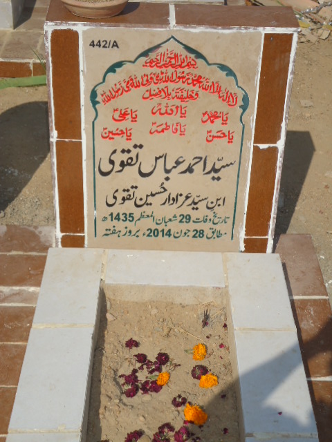 10442 – Syed Ahmed Abbas Taqvi