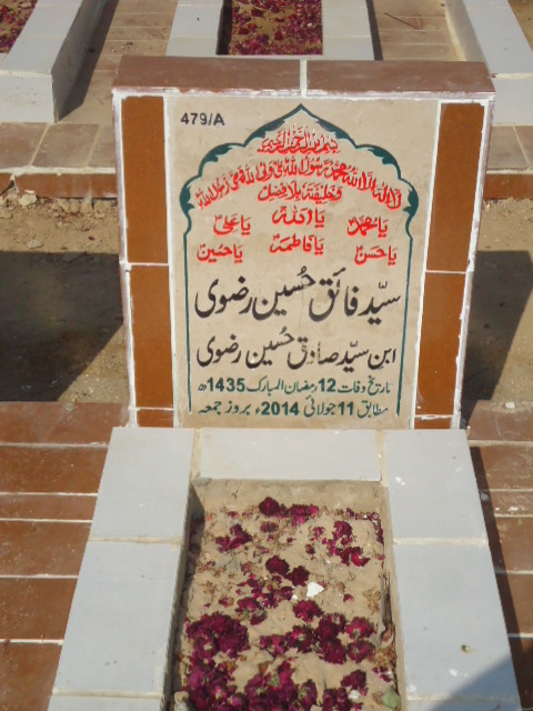 10479 – Syed Faiq Hussain Rizvi