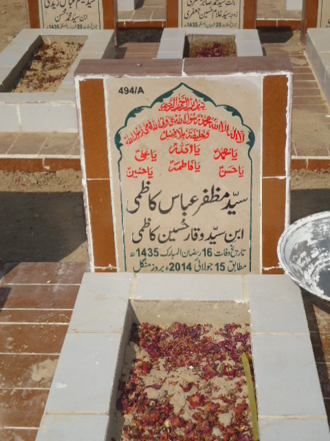 10494 – Syed Muzafar Abbas Kazmi