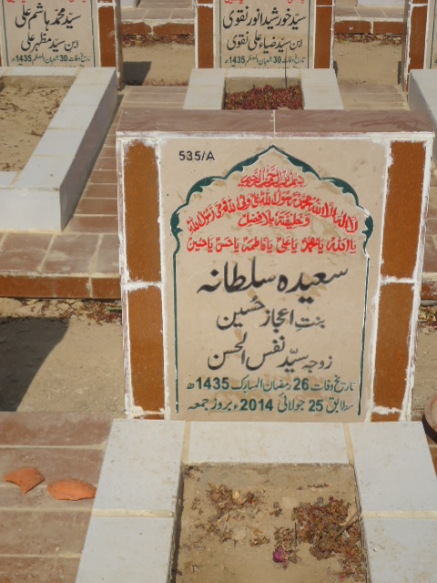 10535 – Saeeda Sultana