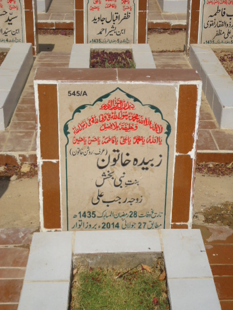 10545 – Zubaida Khatoon