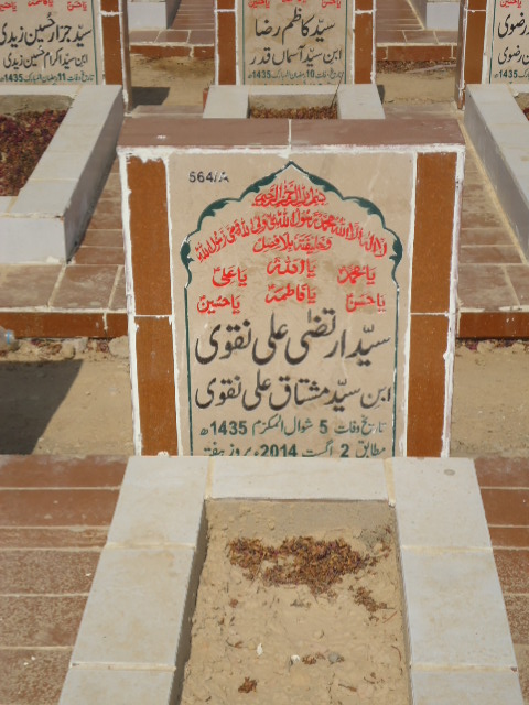 10564 – Syed Irtiza Ali Naqvi