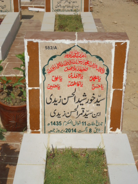 10582 – Syed Khursheed Ul Hasan Zaidi
