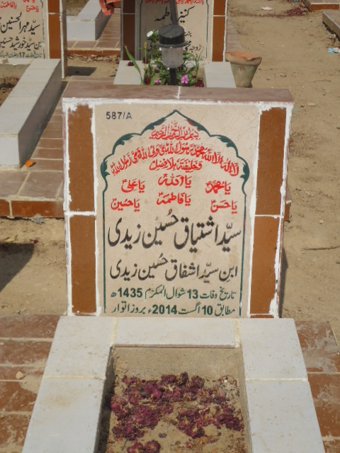 10587 – Syed Ishtiaq Hussain Zaidi