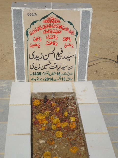 10603 – Syed Rafi Ul Hasan Zaidi