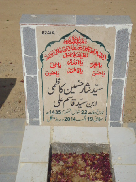 10624 – Syed Nisar Hussain Kazmi