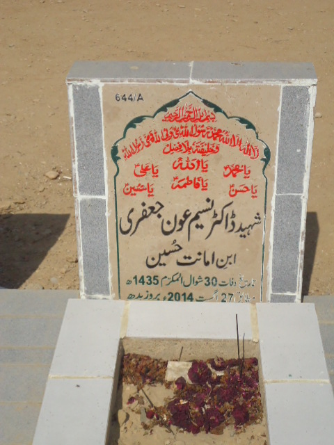 10644 – Shaheed Dr Naseem Awn Jaffery