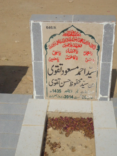 10646 – Syed Ahmed Masood Taqvi