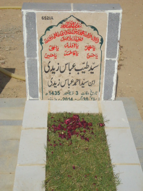 10652 – Syed Tayyeb Abbas Zaidi