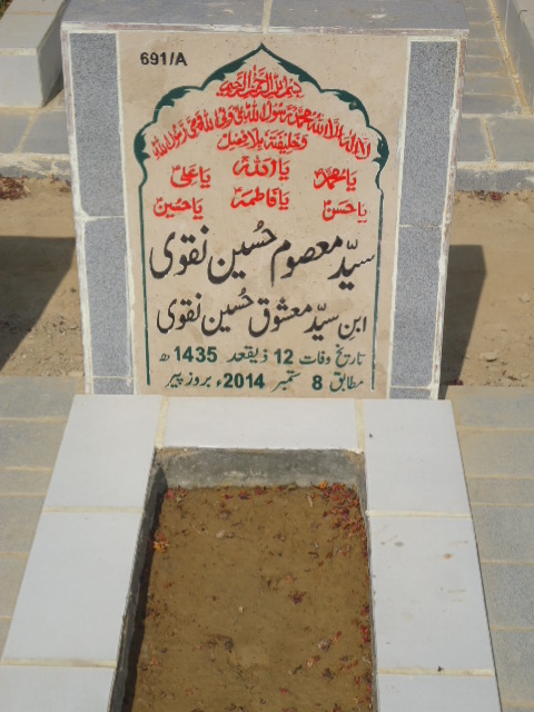 10691 – Syed Masoom Hussain Naqvi