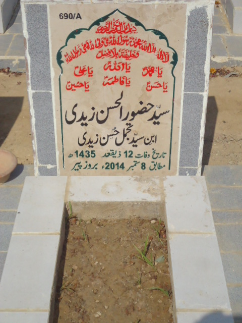 10690 – Syed Hazoor Ul Hasan Zaidi
