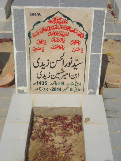 10684 – Syed Noor Ul Hasan Zaidi