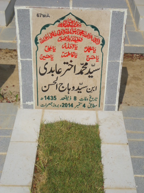 10679 – Syed Muhammad Akhtar Abidi