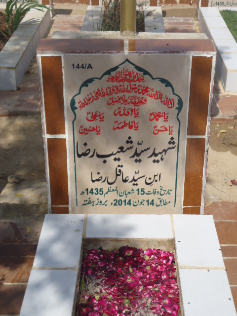 10144 – Shaheed Syed Shoaib Raza