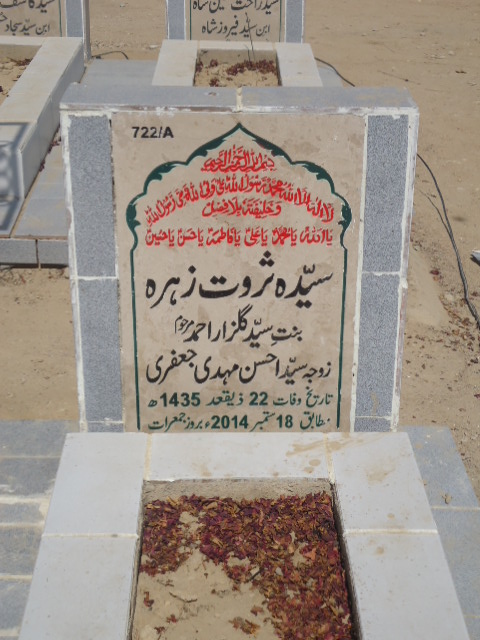 10722 – Syeda Sarwat Zehra