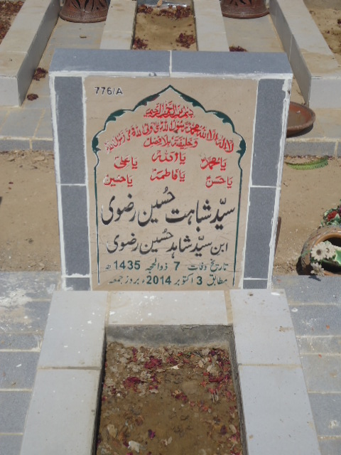 10776 – Syed Shabahat Hussain Rizvi