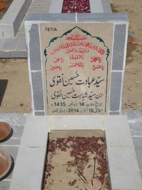 10787 – Syed Ibadat Hussain Naqvi