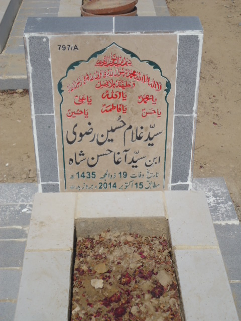 10797 – Syed Ghulam Hussain Rizvi