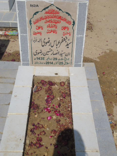 10842 – Syed Jaffar Abbas Rizvi