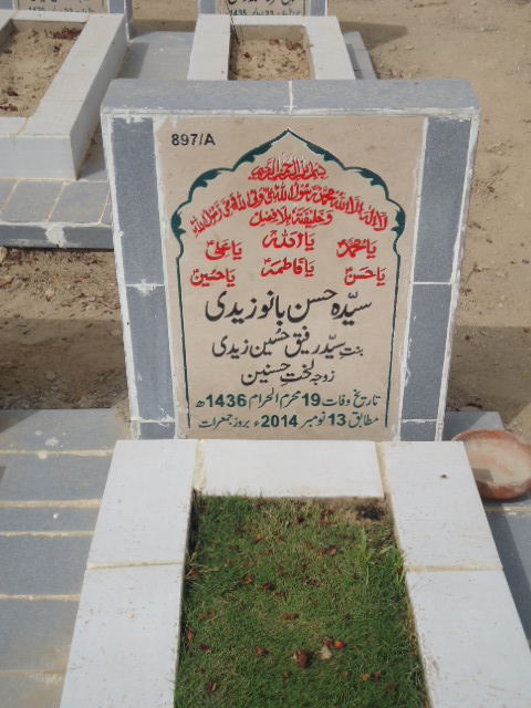 10897 – Syeda Hasan Bano Zaidi
