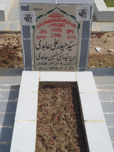 10984 – Syed Haider Ali Abidi