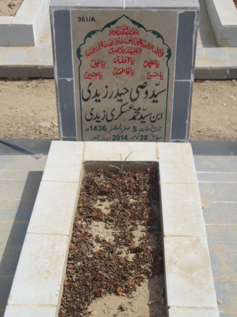 10961 – Syed Wasi Haider Zaidi