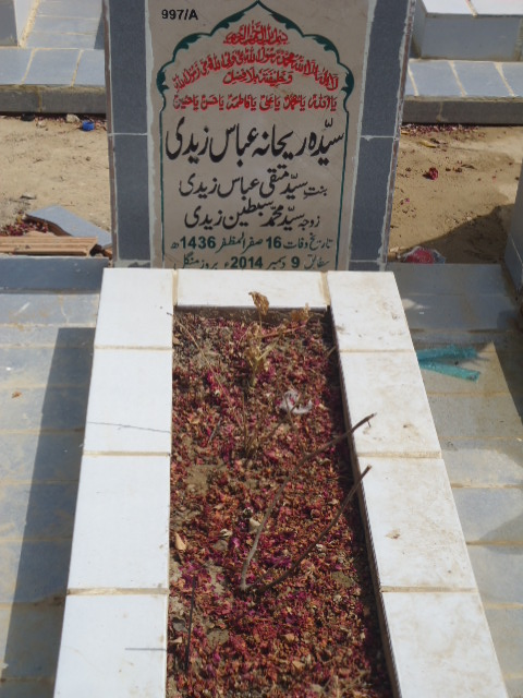 10997 – Syeda Rehana Abbas Zaidi