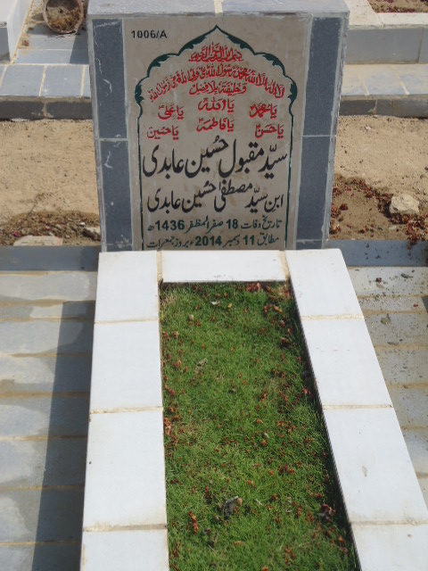 11006 – Syed Maqbool Hussain Abidi