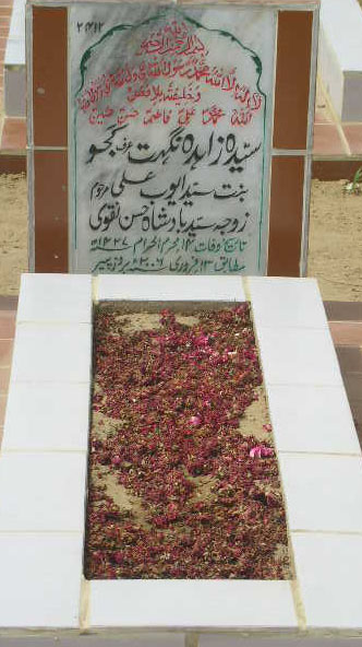 2412 – SYEDA ZAHIDA NEGHAT D/O SYED AYYUB ALI