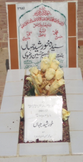 2681 – SYEDA KHURSHEED JAHAN