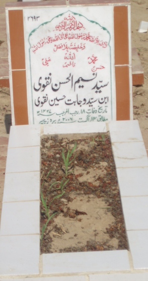 2693 – SYED NASEEM UL HASAN NAQVI