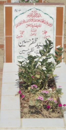 2703 – SYED ZAFAR HUSSAIN