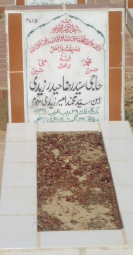 2715 – HAJI SYED RAZA HAIDER ZAIDI