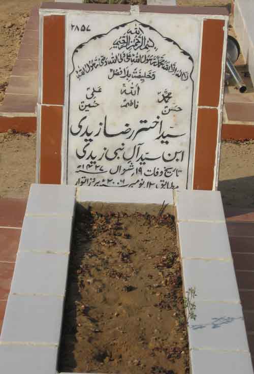 2857 – Syed Akthar Raza Zaidi