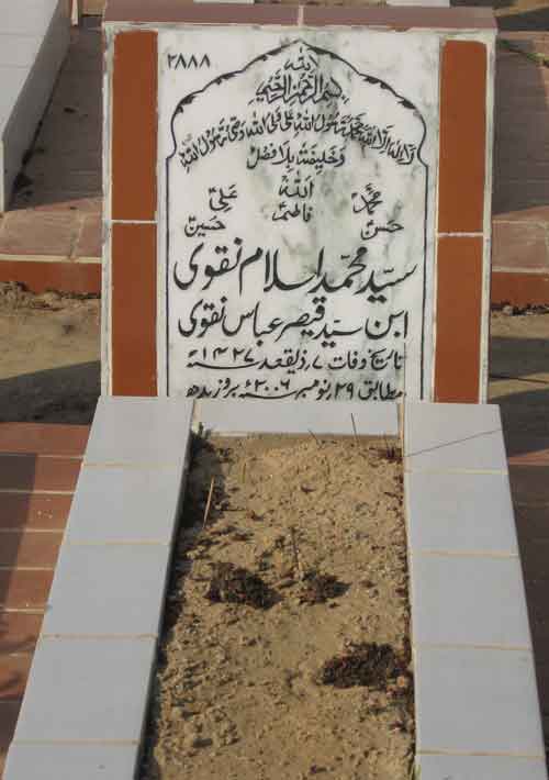 2888 – Syed Mohammad Islam Naqvi