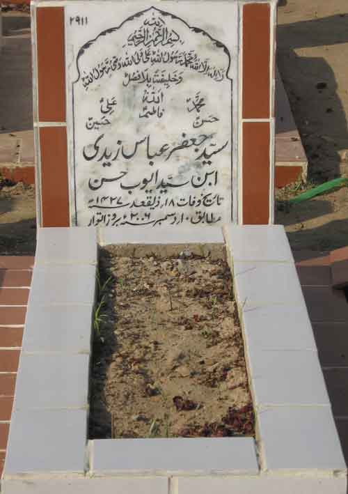 2911 – Syed Zafar Abbas Zaidi