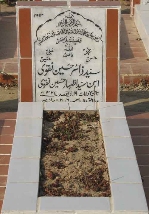 2913 – Syed Zahir Hussain Naqvi