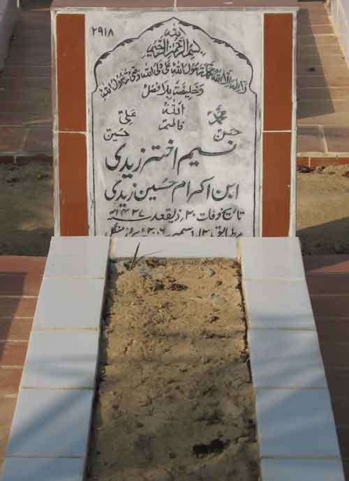 2918 – Naseem Akhtar Zaidi