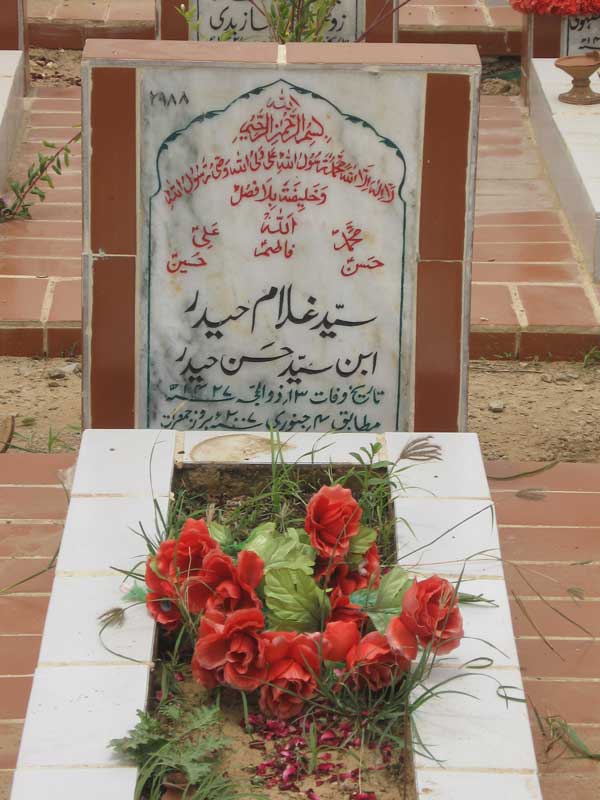 2988 – Syed Ghulam Haider