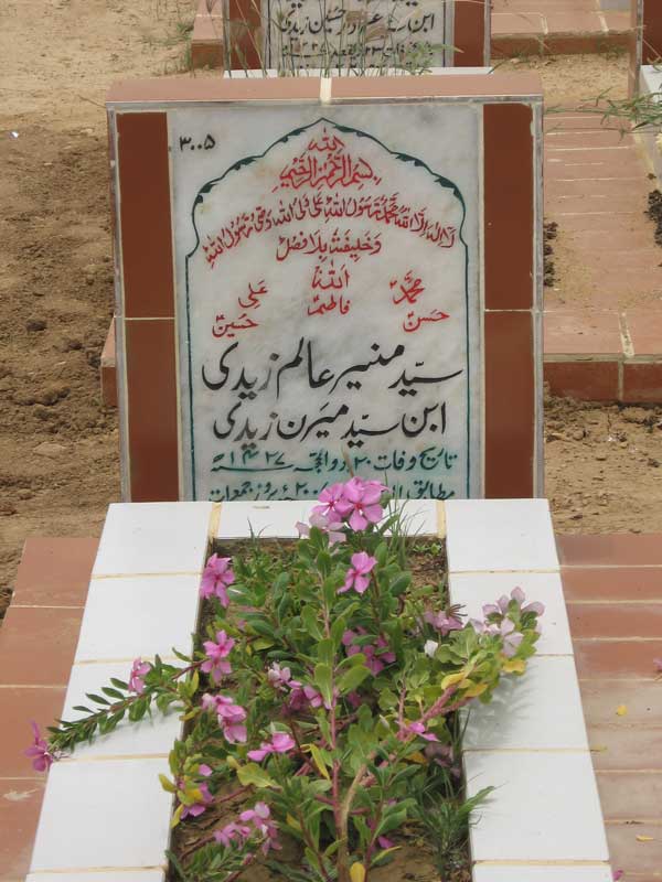 3005 – Syed Muneer Alam Zaidi