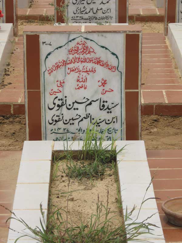 3007 – Syed Qasim Hussain Naqvi