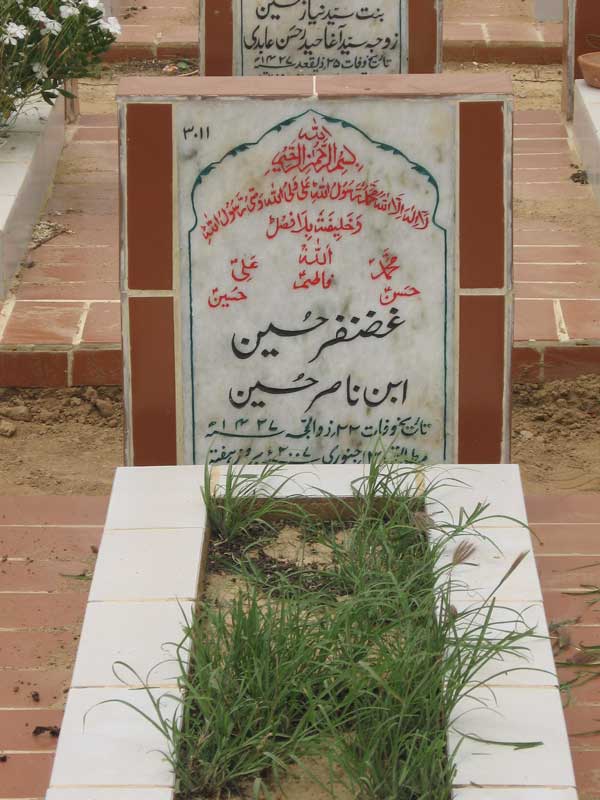 3011 – Ghazanfar Hussain