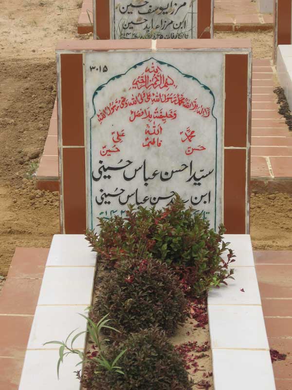 3015 – Syed Ahsan Abbas Hussaini
