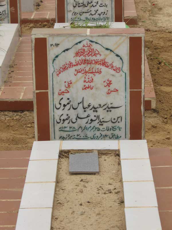 3093 – Syed Saeed Abbas Rizvi