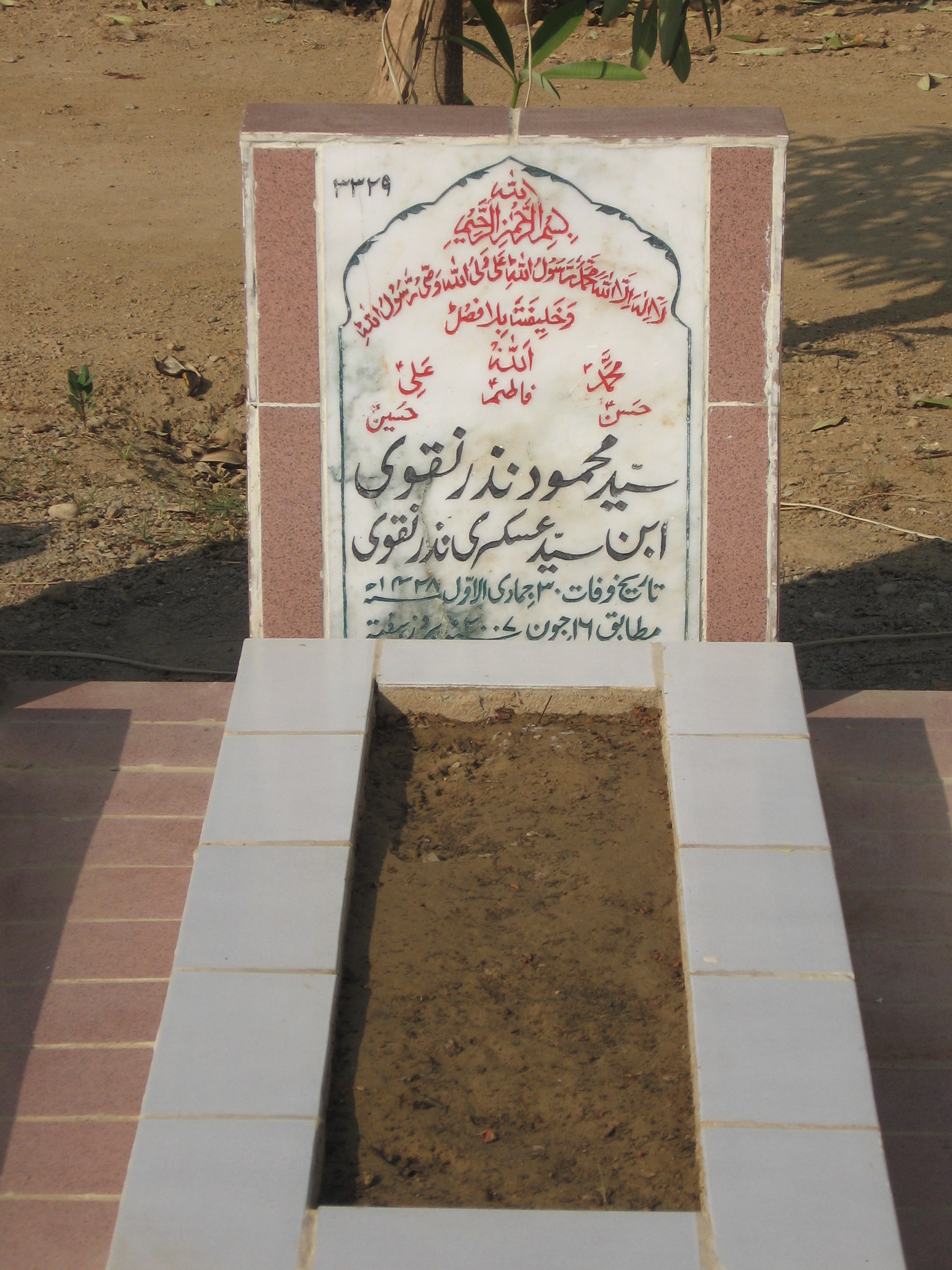 3329 – Syed Mehmood Nazar Naqvi