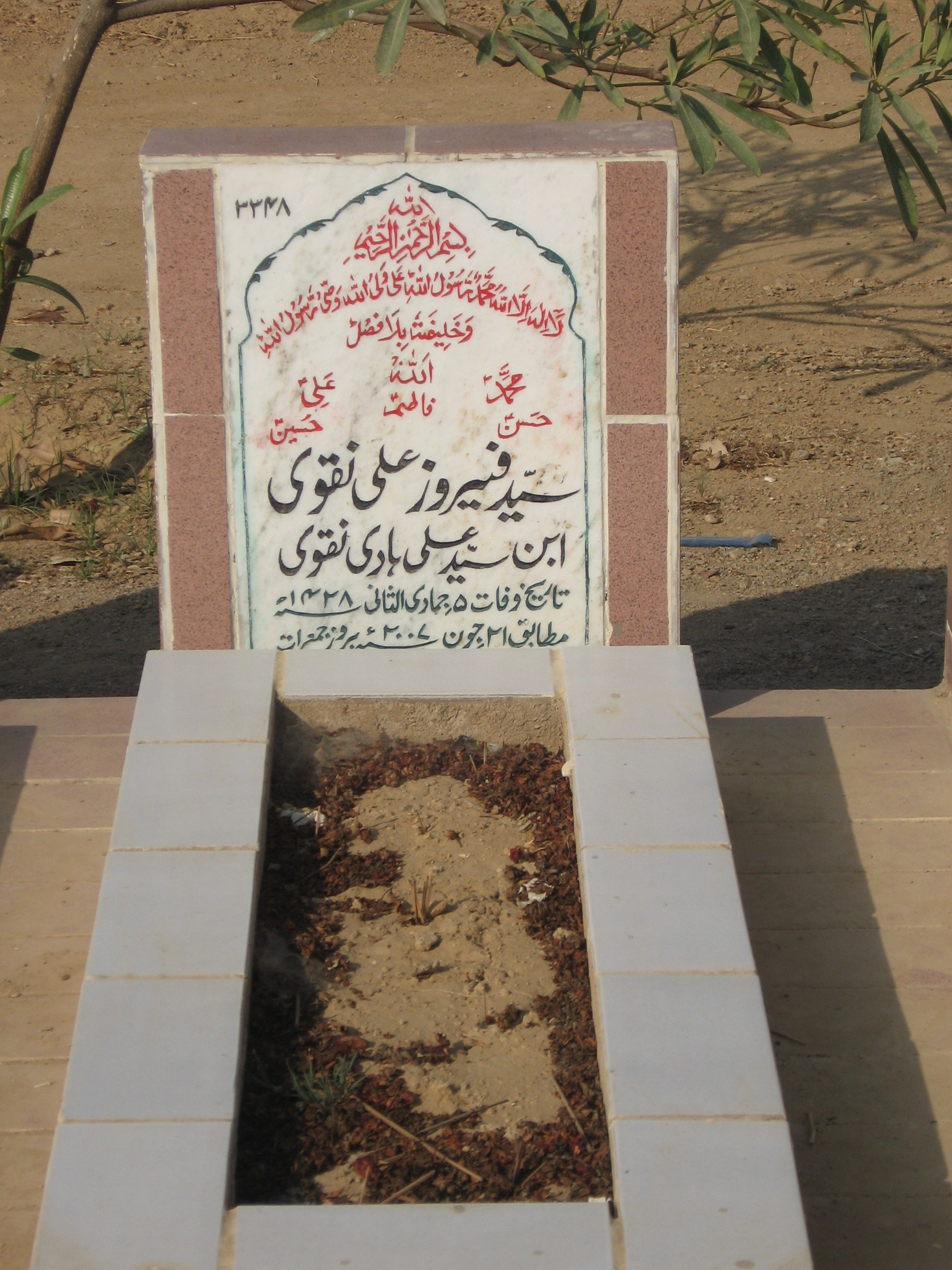 3348 – Syed Feroz Ali Naqvi