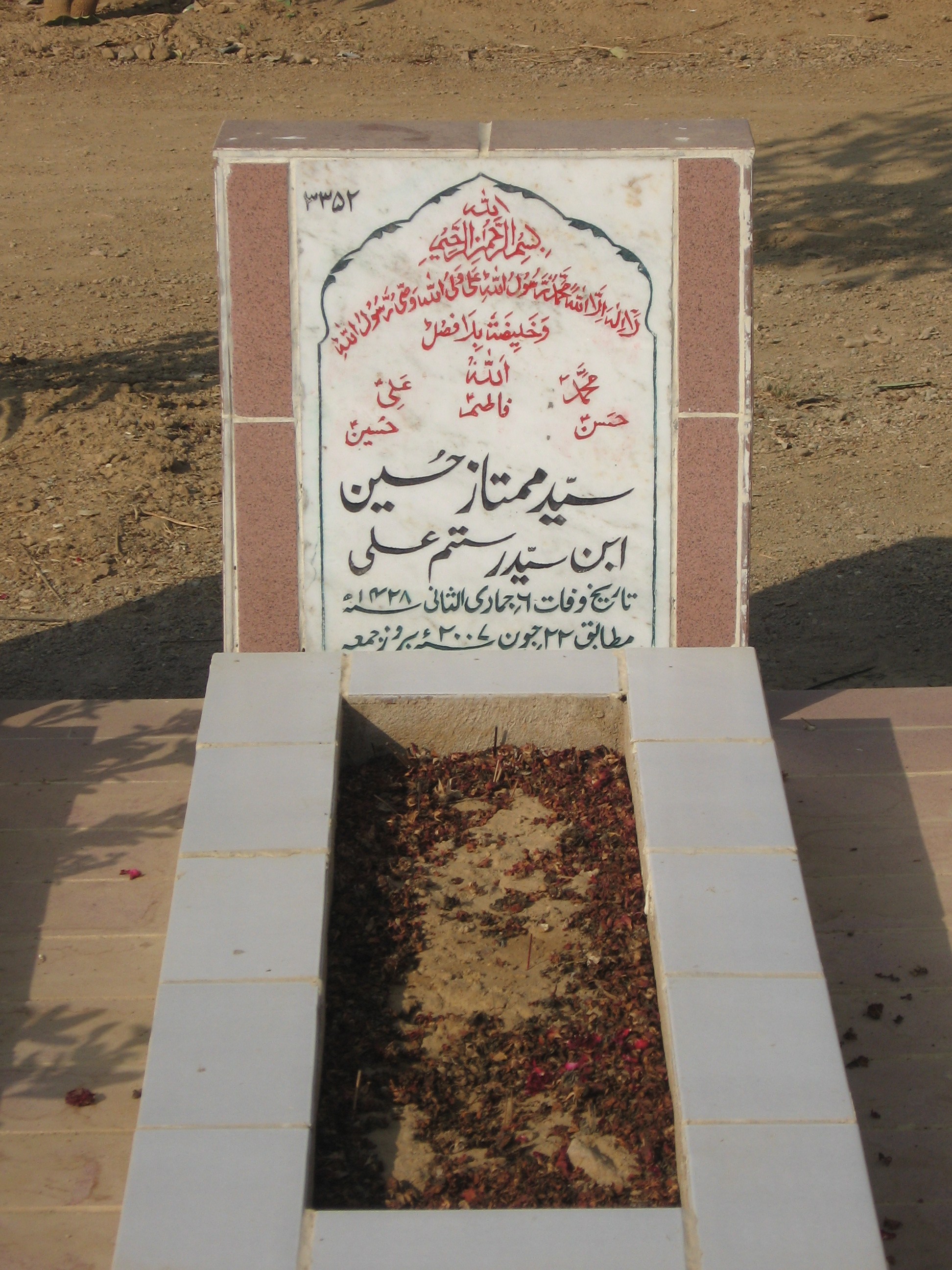 3352 – Syed Mumtaz Hussain