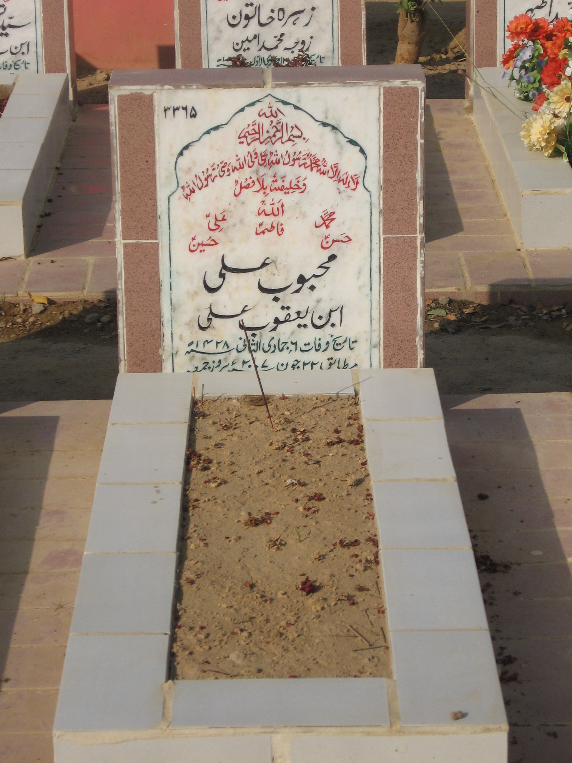 3365 – Mehboob Ali