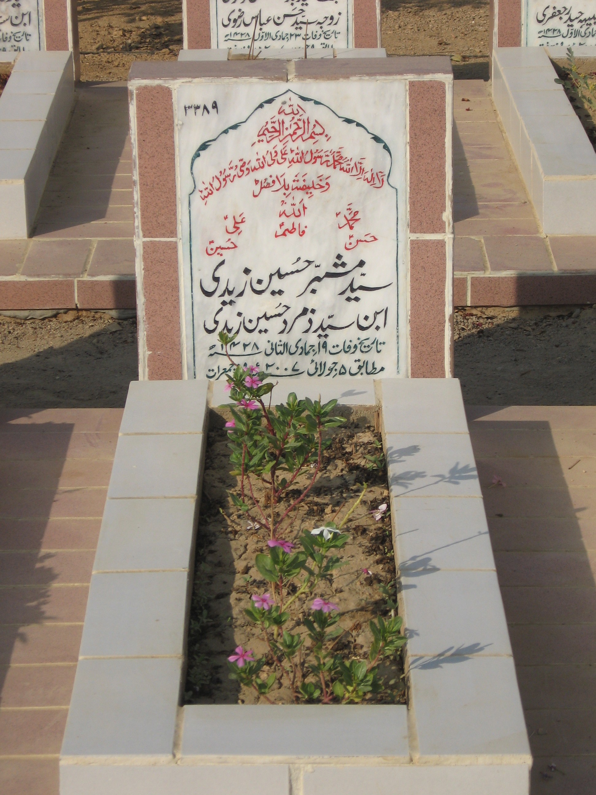 3389 – Syed Mubashir Hussain  Zaidi