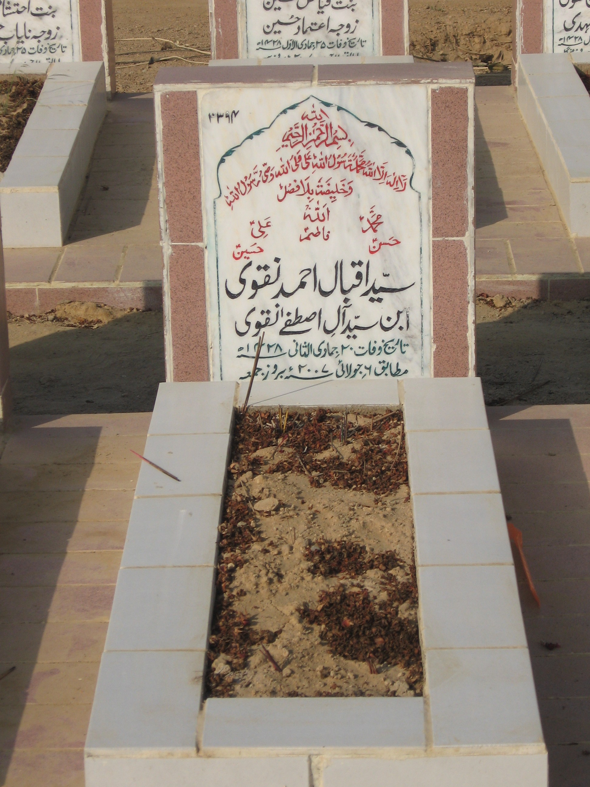 3394 – Syed Iqbal Ahmed Naqvi